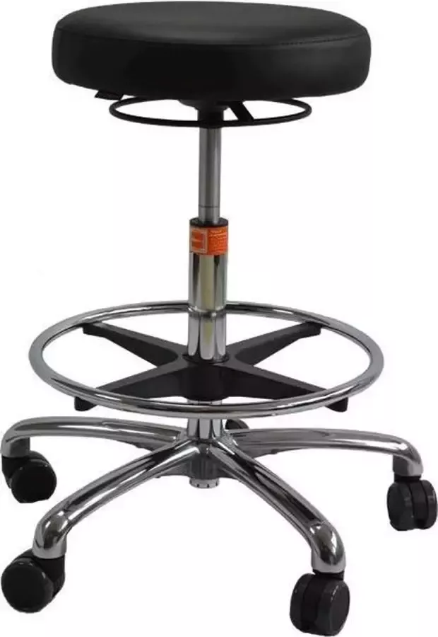 Mmax kruk M3001 stamskin zwart