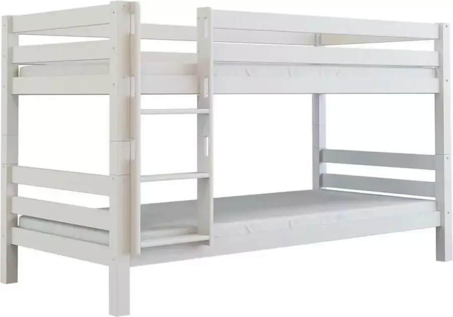 Mobi furniture Mobi Mark Stapelbed 200 x 90 In 2 verschillende kleuren