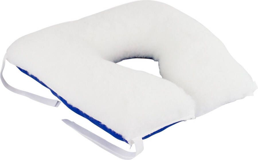Mobiclinic Anti decubituskussen U-vormig Voor stoel of bank Zitkussen 44 x 44 cm