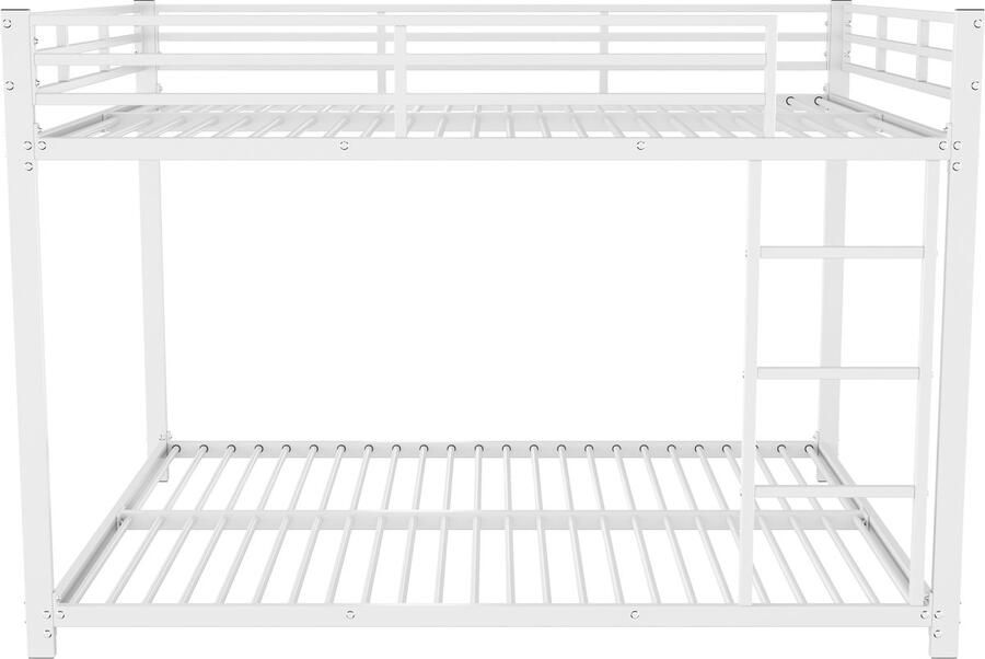 Mobrio IJzeren stapelbed voor kinderen 140x200cm Wit