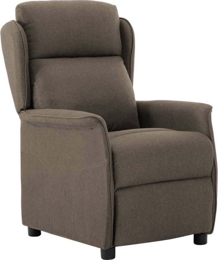 Modern life INFIORI Fauteuil verstelbaar stof taupe