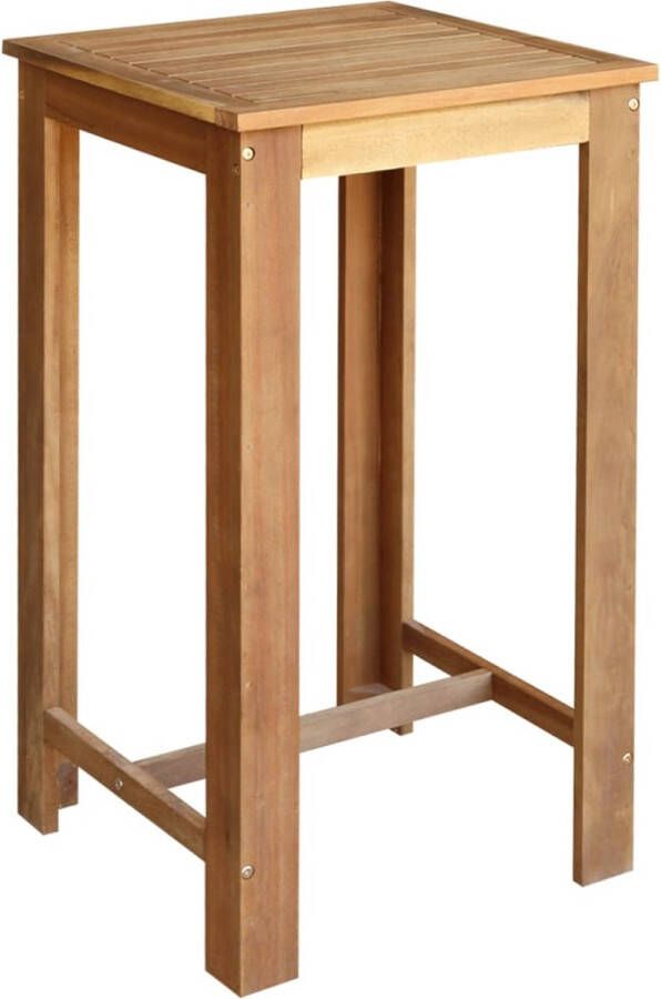 Modern life ModernLife' 3-delige Bartafel en -stoelenset massief acaciahout