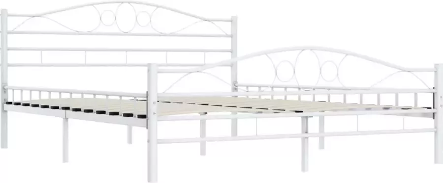 Modern life ModernLife' Bedframe metaal wit 160x200 cm