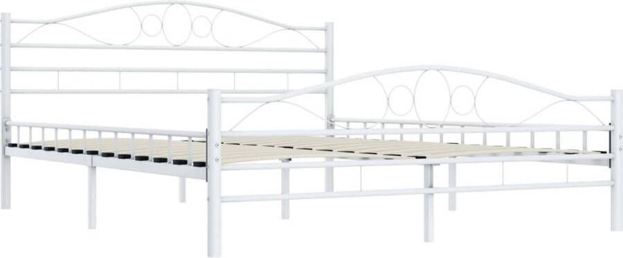 Modern life ModernLife' Bedframe metaal wit 200x200 cm