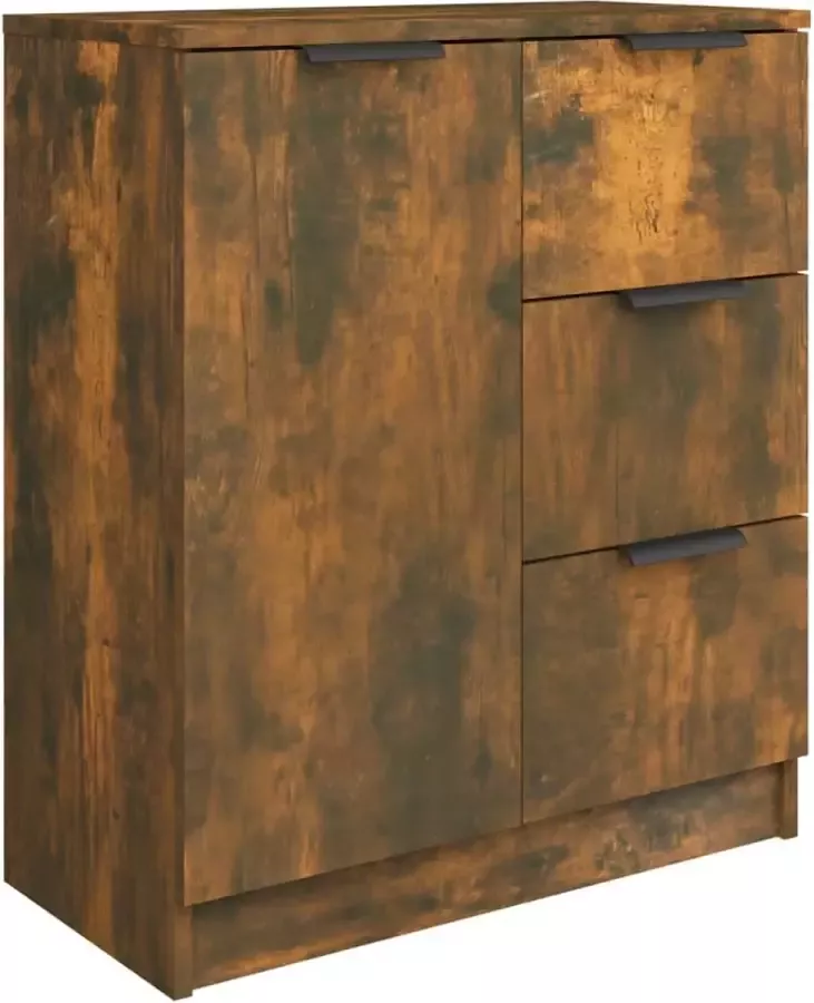 Modern life ModernLife' Dressoir 60x30x70 cm bewerkt hout gerookt eikenkleurig