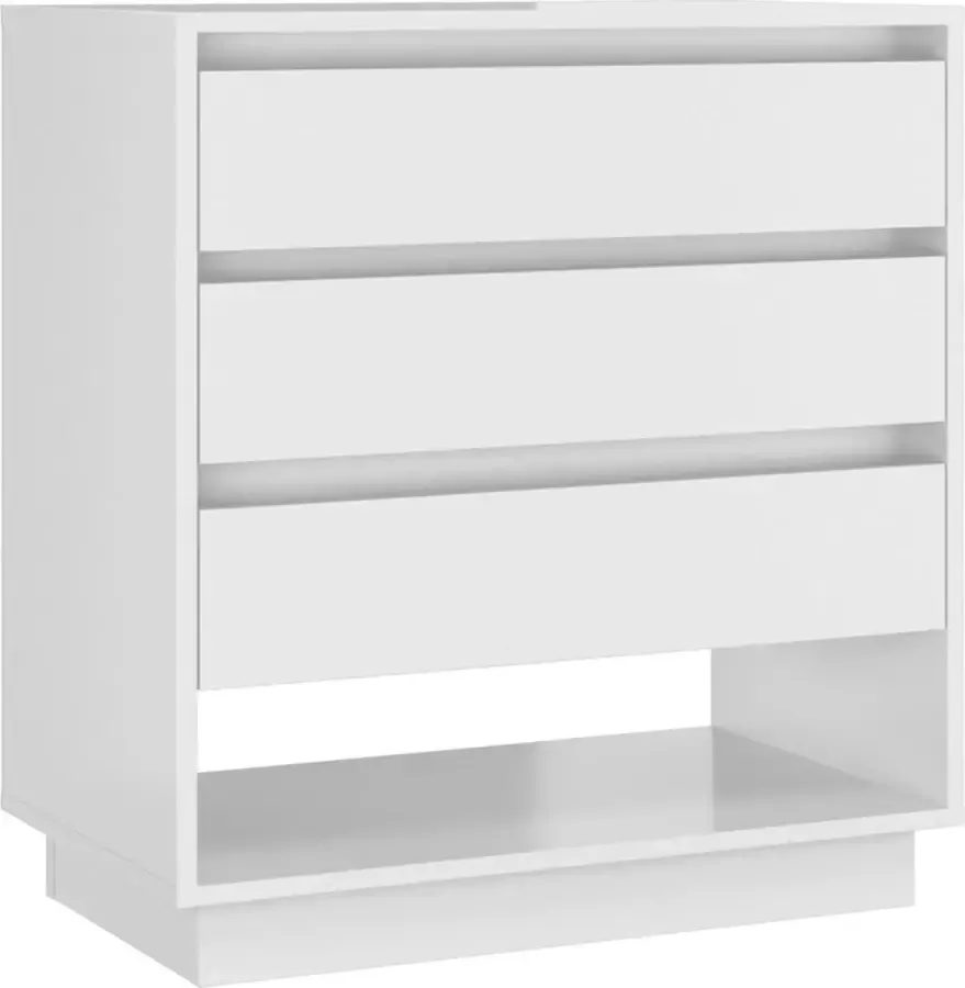 Modern life ModernLife' Dressoir 70x41x75 cm spaanplaat hoogglans wit