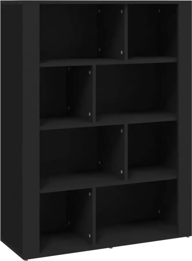 Modern life ModernLife' Dressoir 80x30x106 cm bewerkt hout zwart