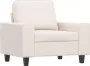 Modern life ModernLife' Fauteuil 60 cm microvezelstof beige - Thumbnail 1