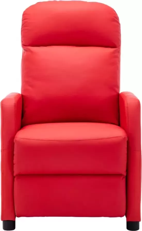 Modern life ModernLife' Fauteuil verstelbaar kunstleer rood