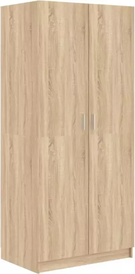 Modern life ModernLife' Kledingkast 80x52x180 cm spaanplaat sonoma eikenkleurig
