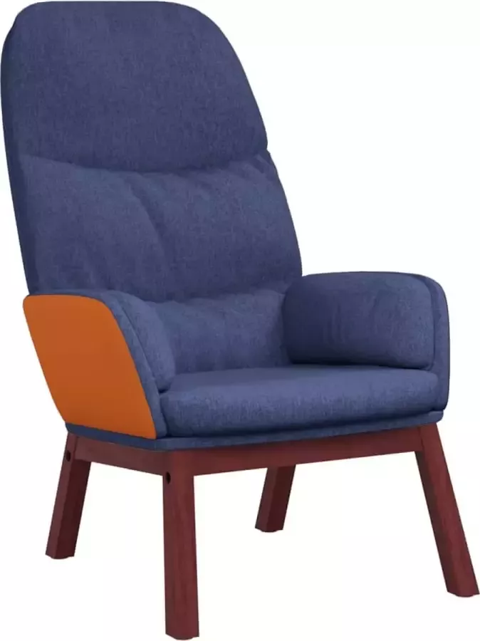Modern life ModernLife' Relaxstoel stof blauw