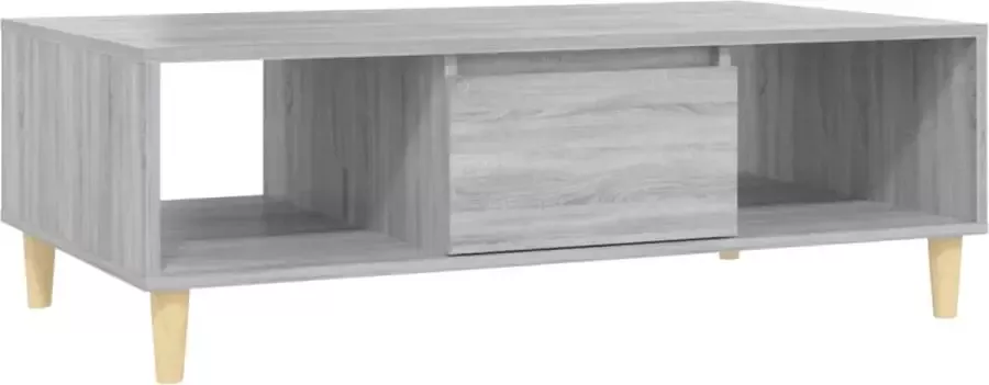 Modern life ModernLife' Salontafel 103 5x60x35 cm spaanplaat grijs sonoma eikenkleurig