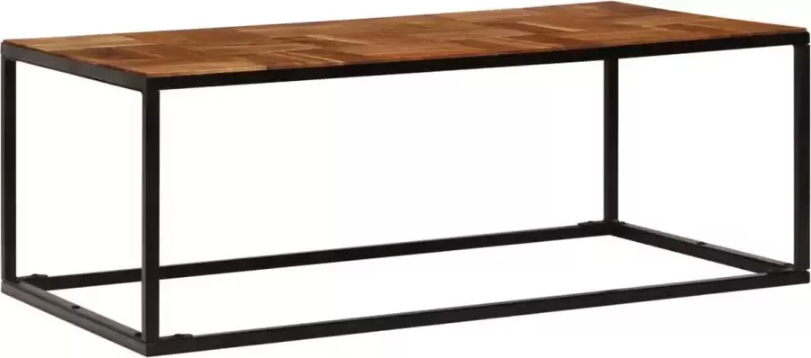 Modern life ModernLife' Salontafel 110x60x40 cm massief acaciahout en staal