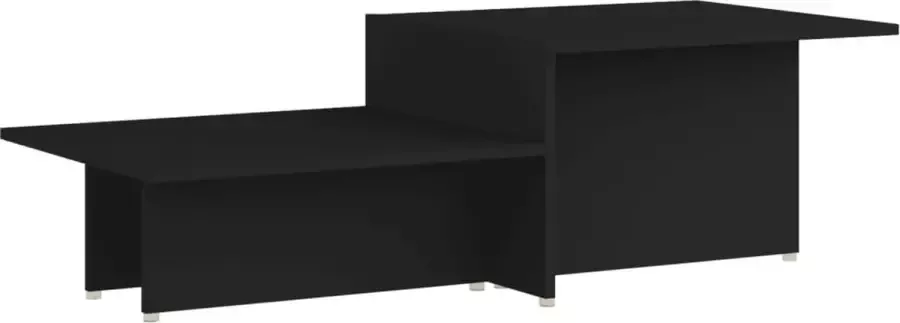 Modern life ModernLife' Salontafel 111 5x50x33 cm bewerkt hout zwart