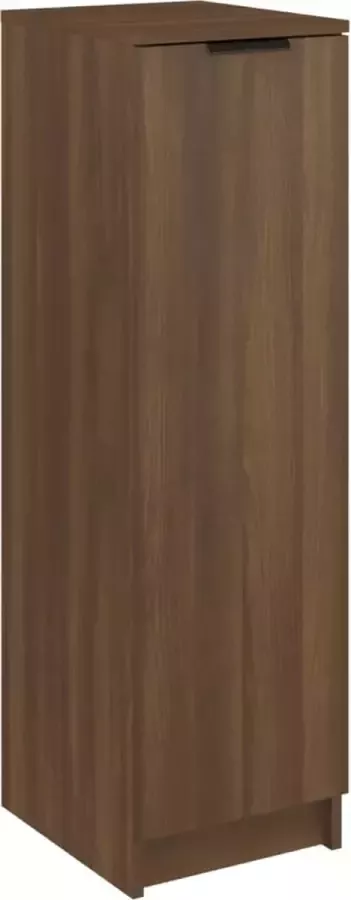 Modern life ModernLife' Schoenenkast 30x35x100 cm bewerkt hout bruineikenkleurig