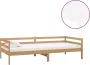 Modern life ModernLife' Slaapbank met matras massief grenenhout honingbruin 90x200 cm - Thumbnail 2