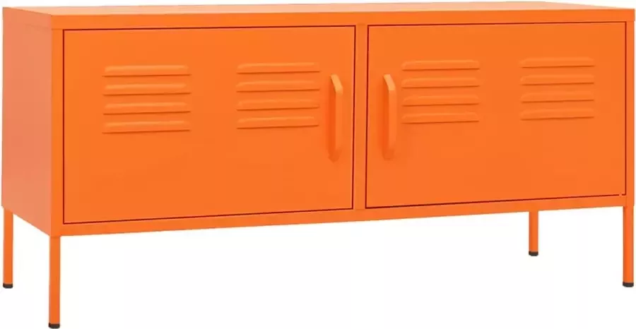 Modern life ModernLife' Tv-meubel 105x35x50 cm staal oranje