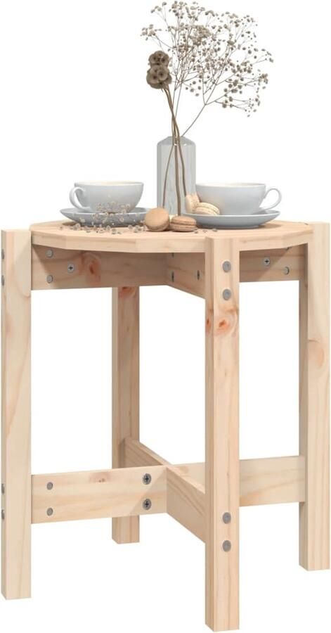 ModernLife' FIONERA Salontafel ? 42 5x45 cm massief grenenhout