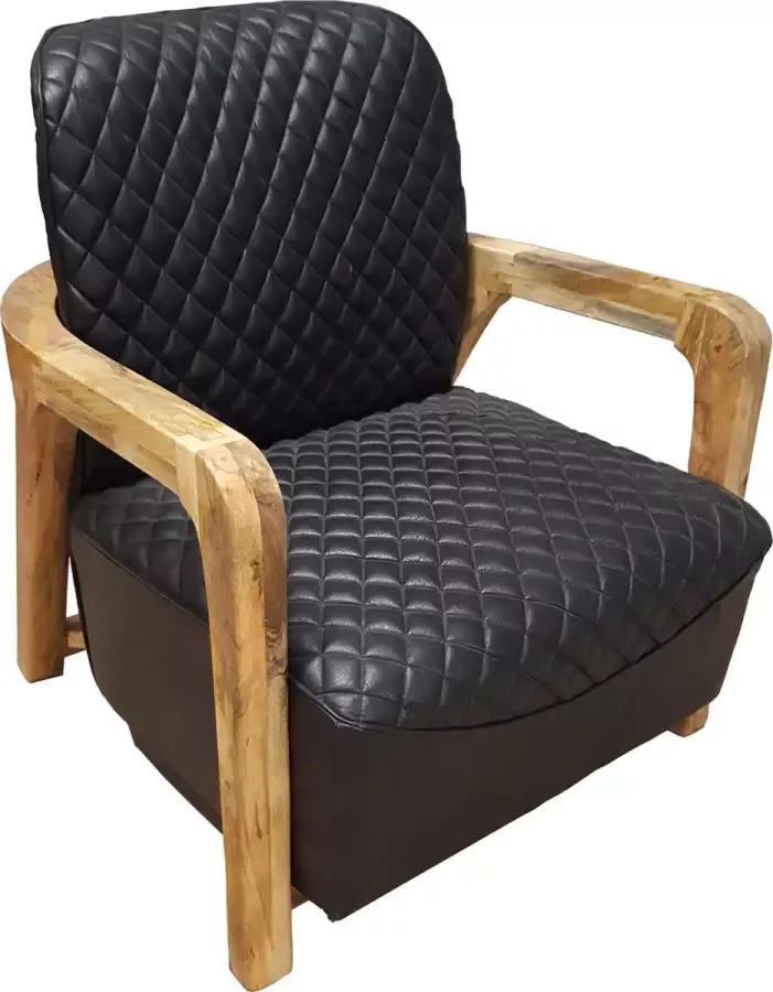 MOFASA Armchair fauteuil Mango & Leather
