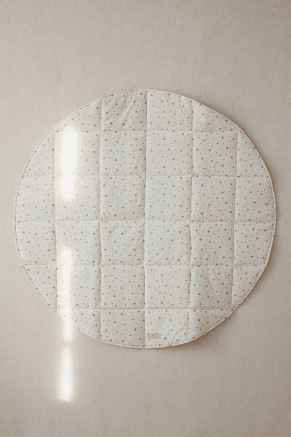 Moi Mili Speelmat Gold Stars On Vanilla