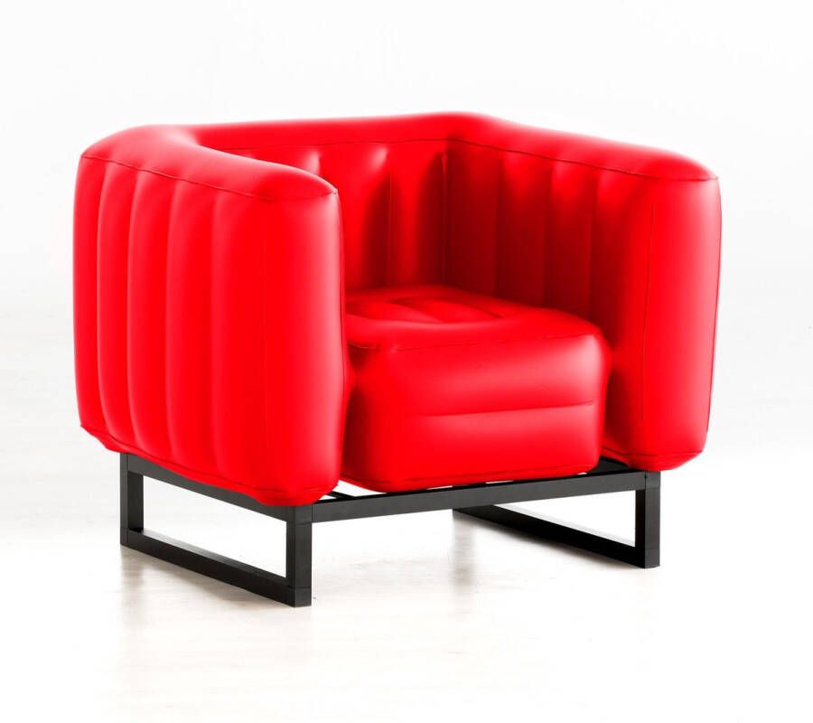 MOJOW Fauteuil Yomi Black Frame Red