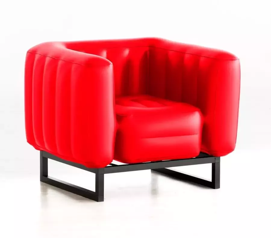 MOJOW Fauteuil Yomi Black Frame Red