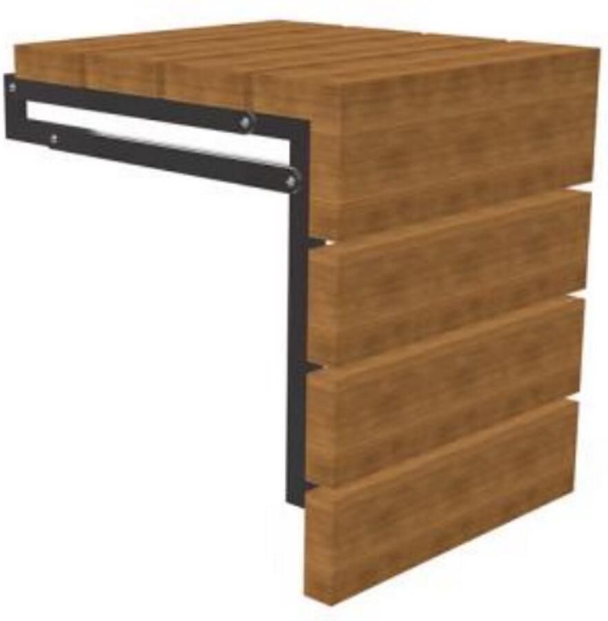 Moka Park Krukje Badkamerkrukje Opklapbaar Douchekruk Badkamerkruk Douchezitting Wandmontage Krukje Opklapbaar kruk Gehandicapten Krukje Bruin