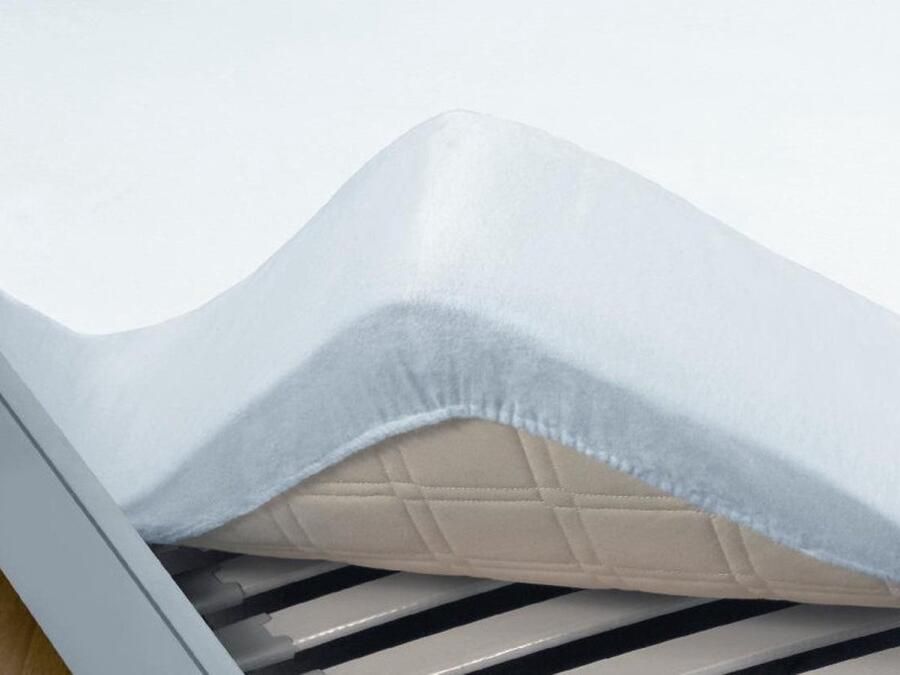 Molton Uitstekende Katoen Lits-jumeaux Extra Lang 180x220 |Optimale Beschermer Voor Het Matras Zacht En Ademend