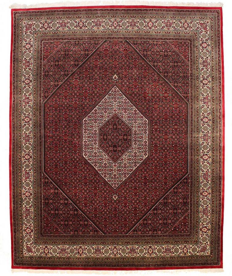 MOMO Rugs Bidjar Royal Red Cream 25 Vloerkleed 247x301 Oosters Tapijt Klassiek Beige Rood