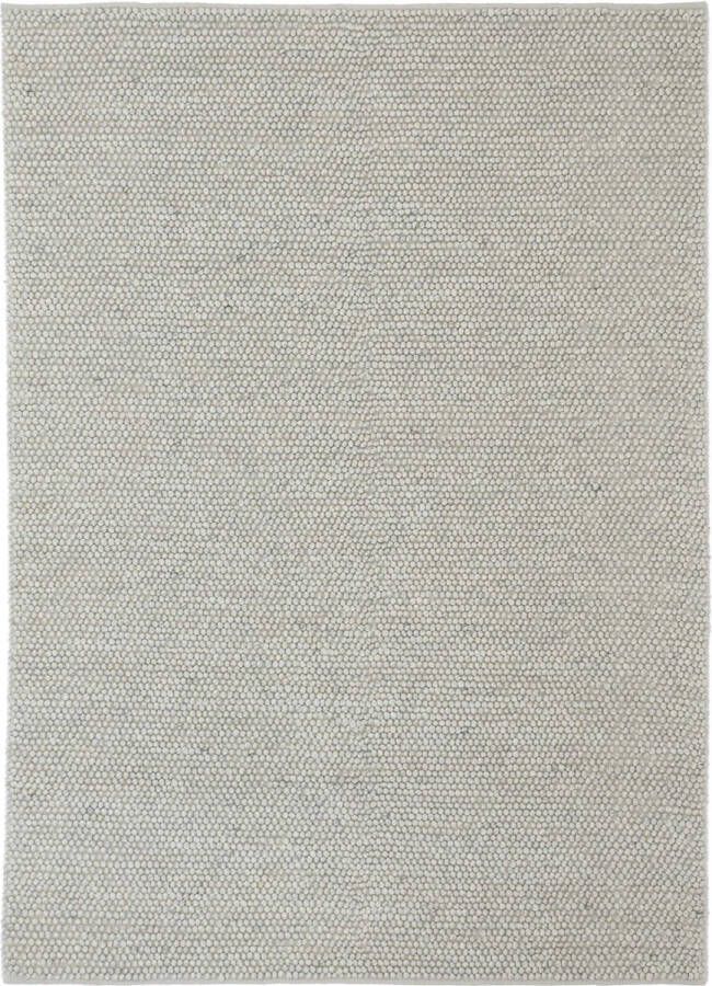 MOMO Rugs Bubbles Grey Vloerkleed 170x240 Rechthoek Laagpolig Structuur Tapijt Modern Beige Grijs - Foto 2