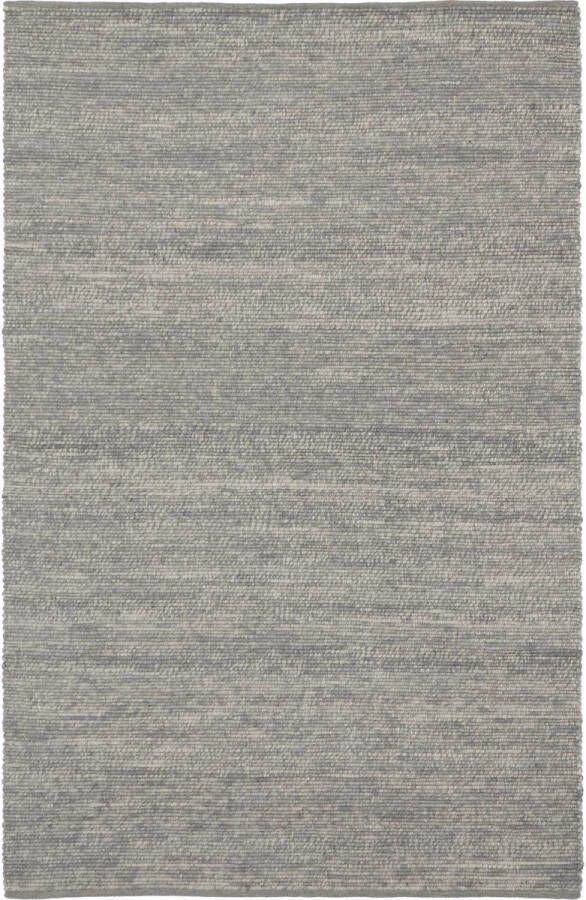 MOMO Rugs Helsinki Grey Vloerkleed 60x90 Rechthoek Laagpolig Structuur Tapijt Industrieel Beige Grijs Wit