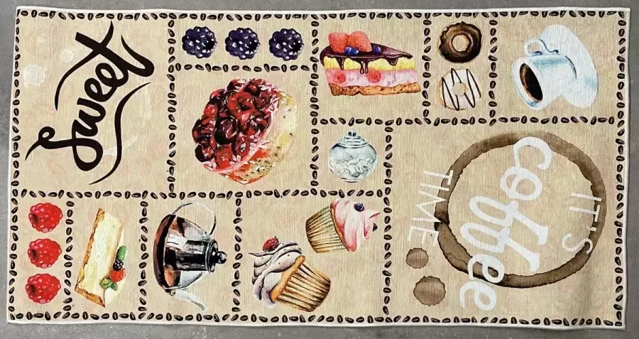 MOMO Rugs Loper – Palvina 60x115 cm vloerkleed laagpolig tapijt Design Modern Kitchen Masters