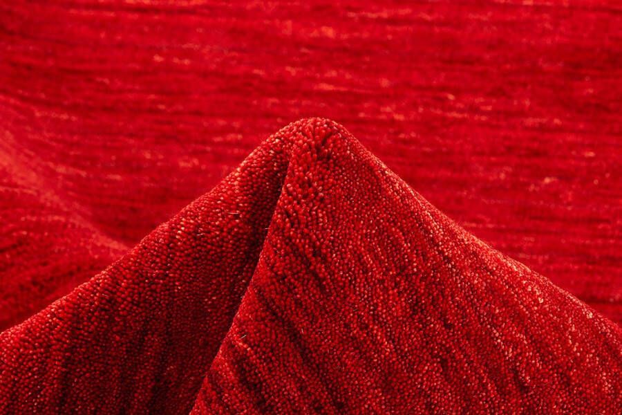 MOMO Rugs Panorama Uni Red Vloerkleed 140x200 Rechthoek Laagpolig Tapijt Modern Rood - Foto 2