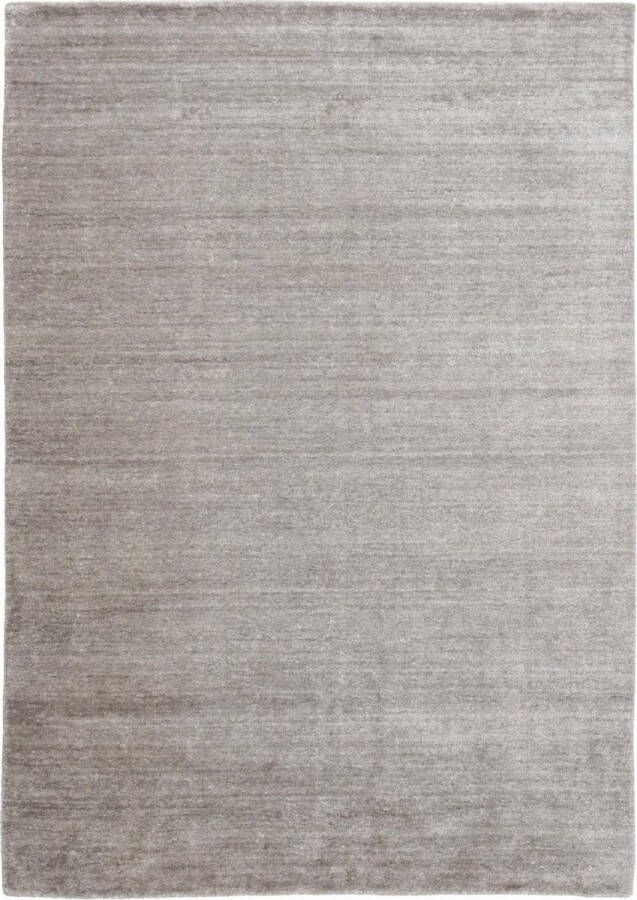 MOMO Rugs Plain Dust Grey Vloerkleed 200x300 Rechthoek Laagpolig Tapijt Modern Grijs - Foto 1