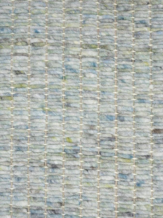 MOMO Rugs Prisma 54 Vloerkleed 130x200 Rechthoek Laagpolig Structuur Tapijt Landelijk Blauw Meerkleurig - Foto 2