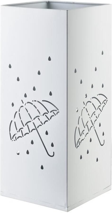 Mondex Parapluhouder paraplubak wit metaal