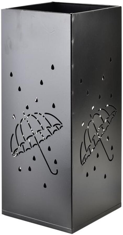 Mondex Parapluhouder paraplubak zwart metaal