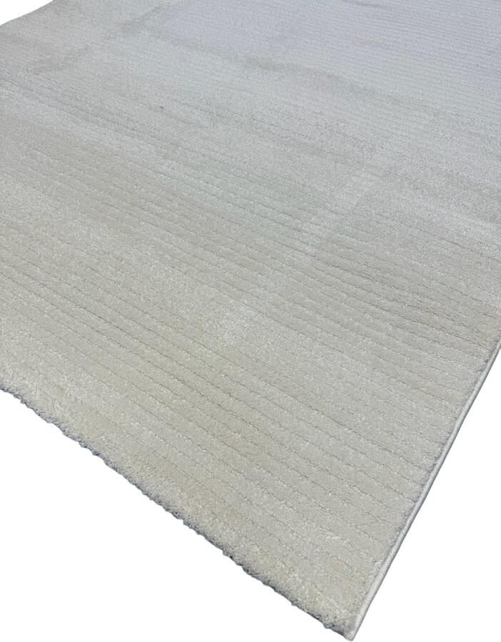MONOO Pure Long Karpet 160x230cm Wit Dik & Zacht Vloerkleden Tapijt Vloerkleed