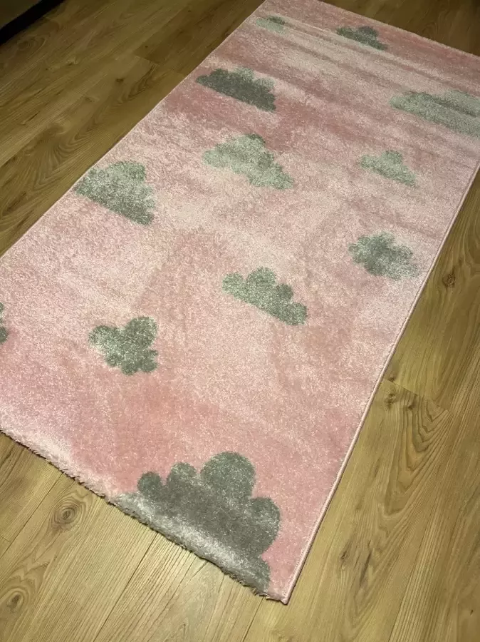 MONOO Keukenloper Taupe Hoogpolig 80x150 cm Vloerkleden Keuken Tapijt Keukenmat Loper Tapijt Loper Vloerkleed - Foto 3