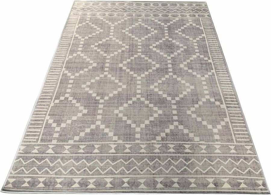 MONOO Keukenloper Antraciet Design 80x150 cm Vloerkleden Keuken Tapijt Keukenmat Loper Tapijt Loper Vloerkleed - Foto 3