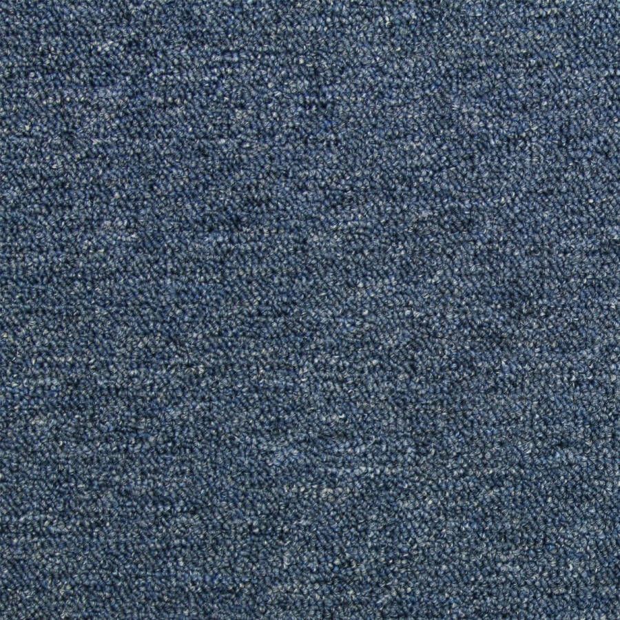 MonsterShop 20 x Tapijttegels Tapijt tegel set 50x50cm 5m2 Storm Blauw