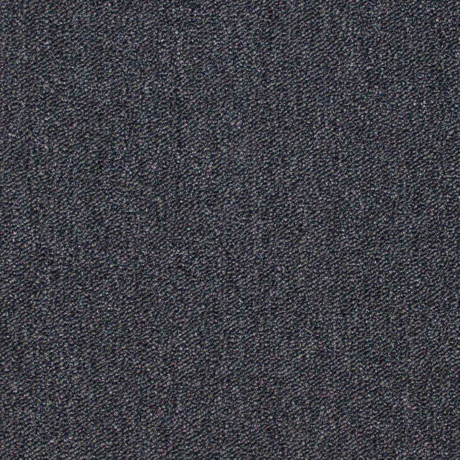MonsterShop 20 x Tapijttegels Tapijt tegel set 50x50cm 5m2 Zwart