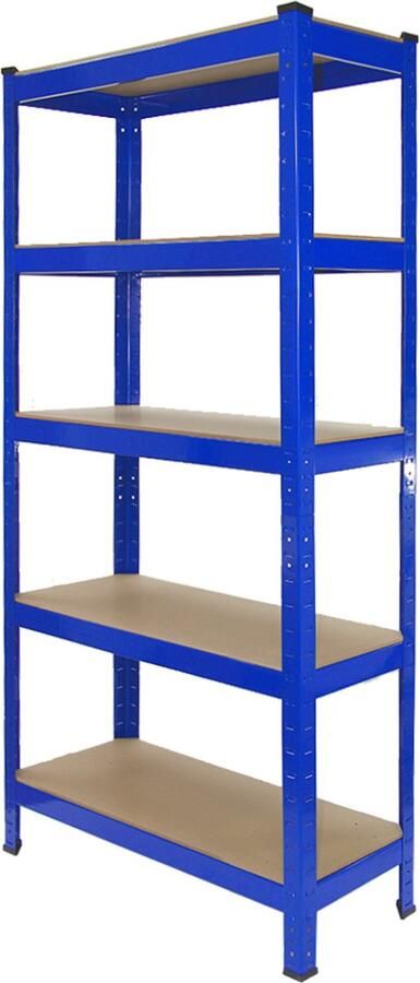 Monster Racking T-Rax Heavy Duty Shelving Units Blue 75cm W 30cm D