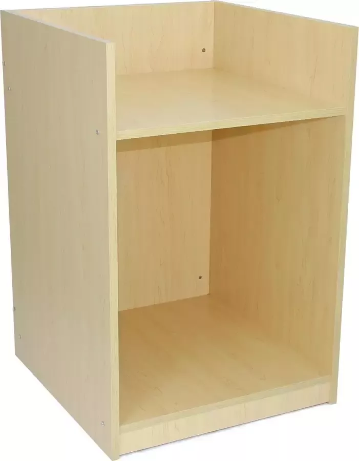 MonsterShop Retail Till Block Counter Maple Shop Cash Desk Storage Cabinet Service Counter