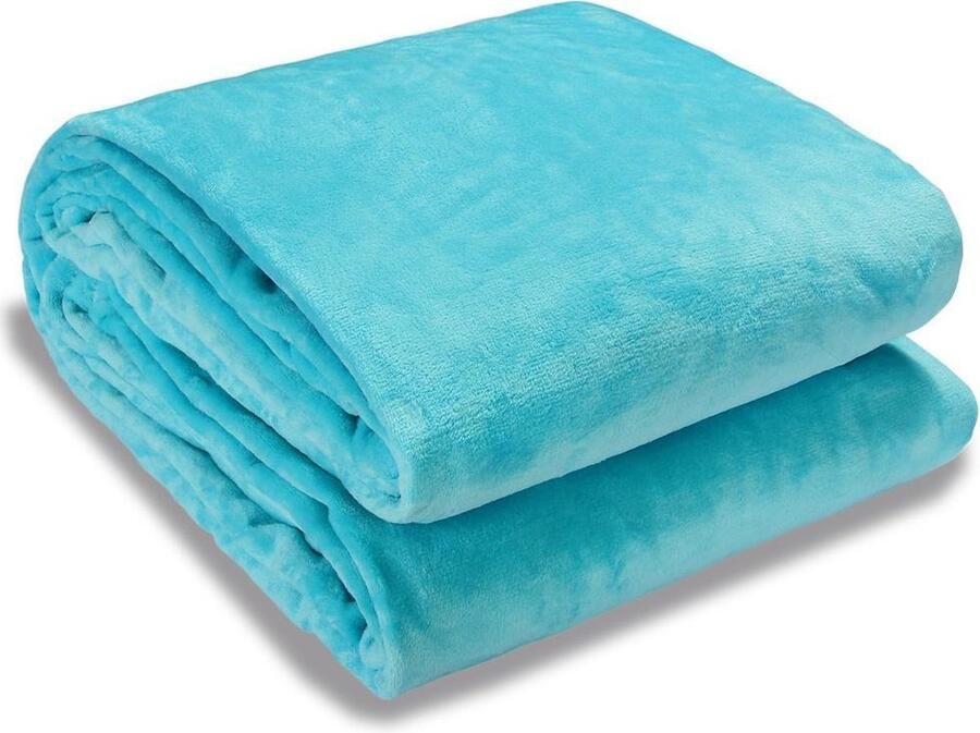 Monzana Premium Deken 200x150cm Blauw 300g m²