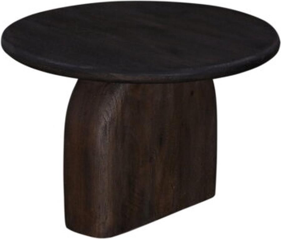 Moods Collection Salontafel Bokashi mangohout 60x60x40 cm walnoot