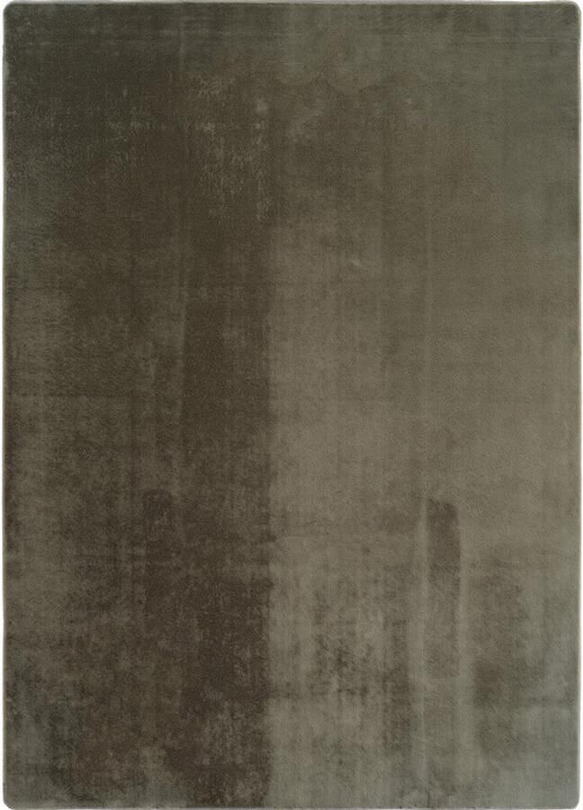 Moonay Home Antislip Vloerkleed Joy Rond Groen 160 x 160 cm Effen Kleur Zacht - Foto 2