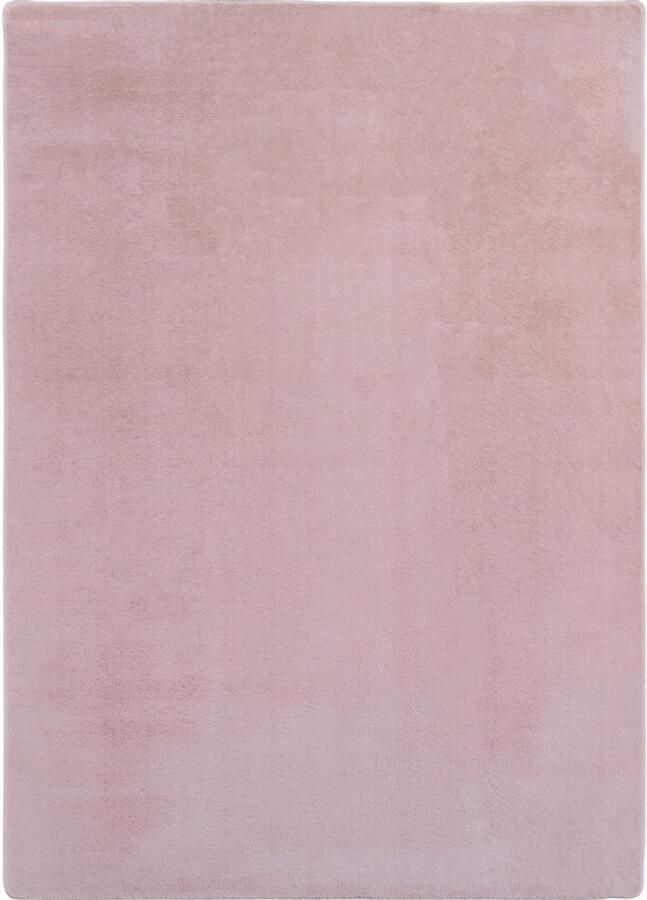Moonay Home Antislip Vloerkleed Joy Roze 120x 160 cm Effen Kleur Zacht - Foto 2