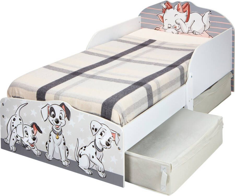 Moose Toys Peuterbed 101 Dalmatiërs s 70x140 Grijs