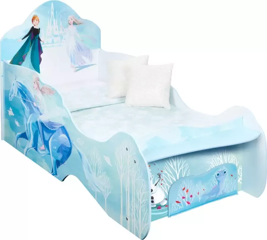 Moose Toys Peuterbed Disney Frozen met opberglade 70x140 Blauw